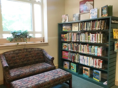 book and couch image