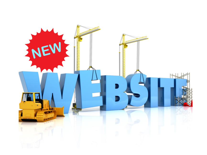 New website construction zone