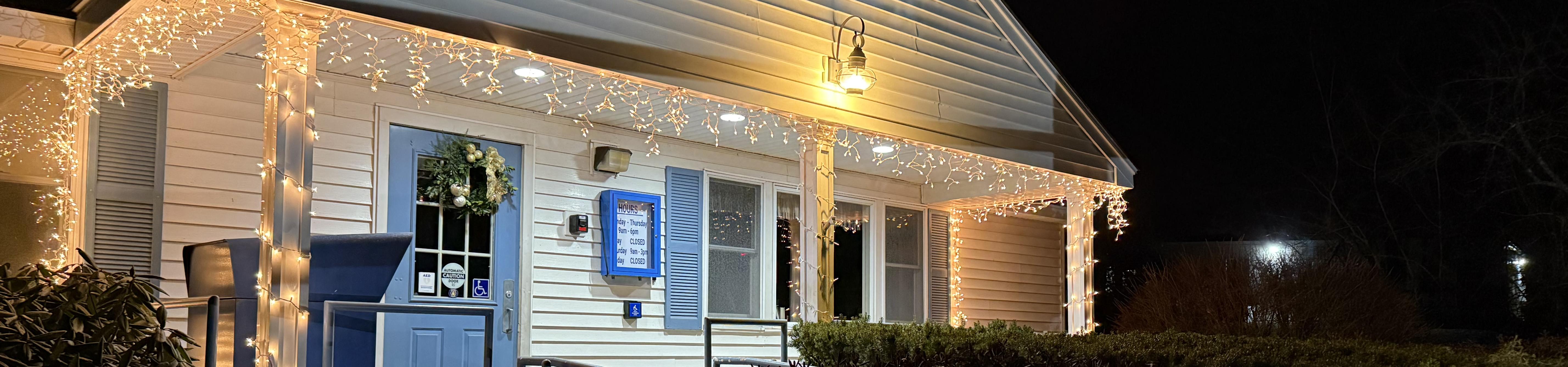 Sandown Library at Night